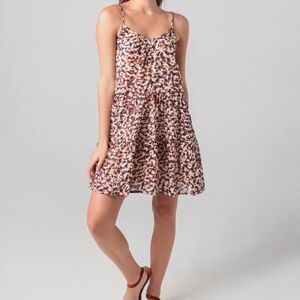 Velvet By Graham & Spencer Women's Zahara Gauzy Cotton Cami Dress Size Small